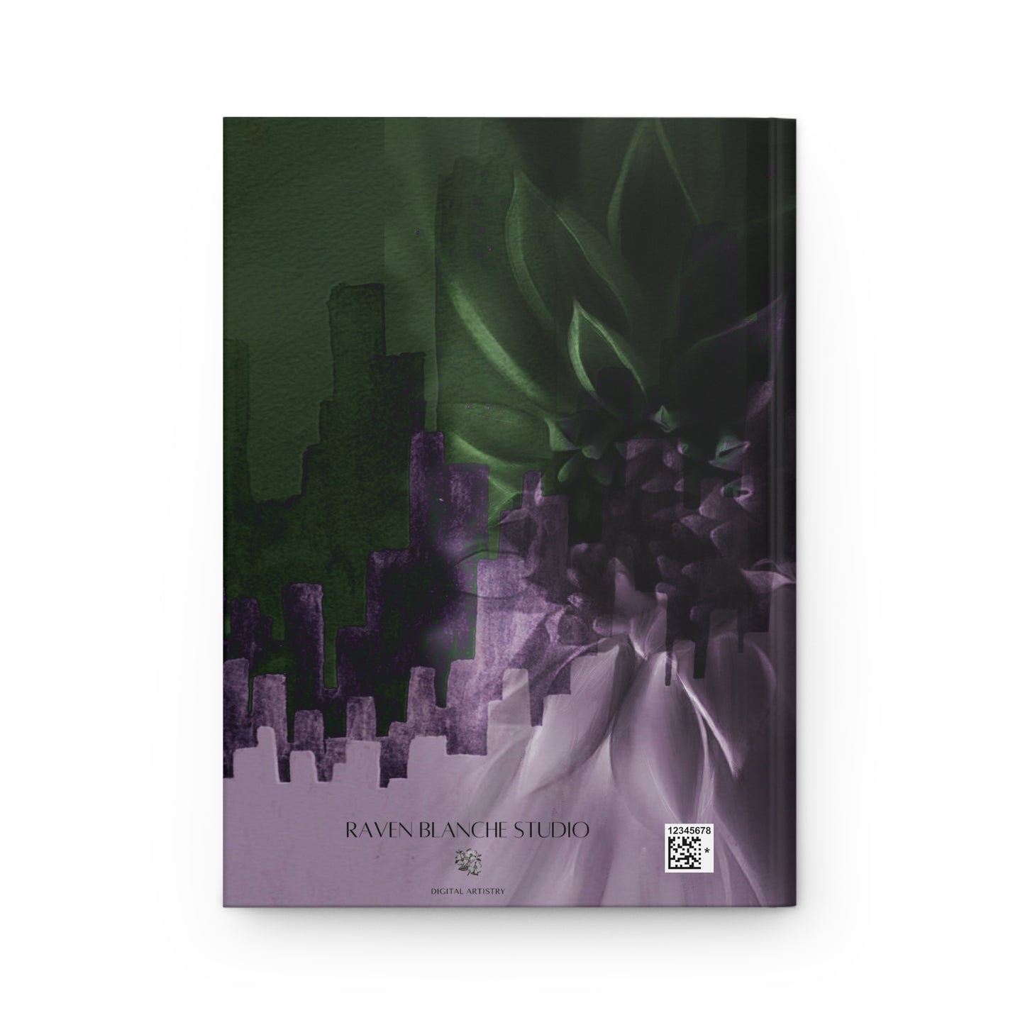 color burn flower and city