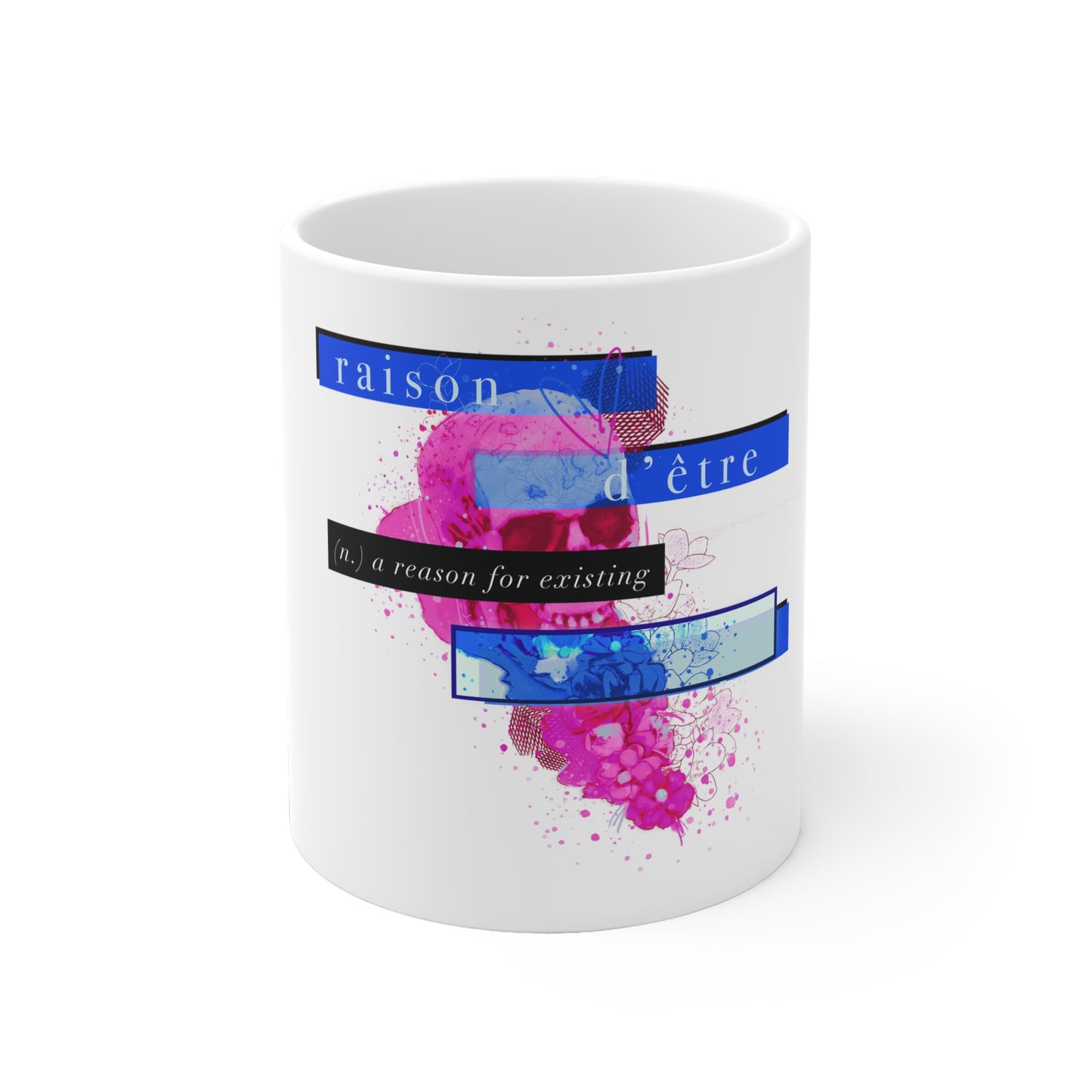 Raison d'être mug