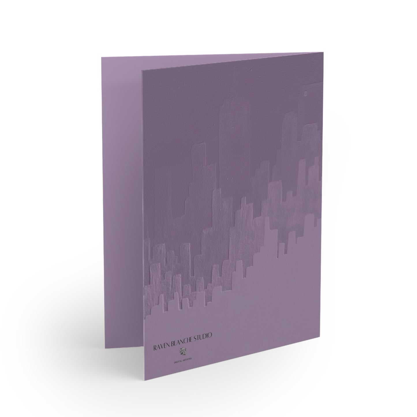 rainbow muse blank card