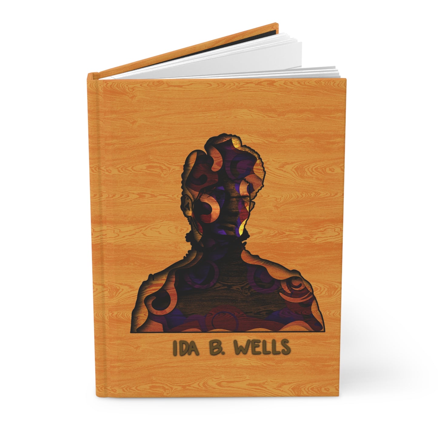 Carved Legacy: Ida B Wells Lined Journal