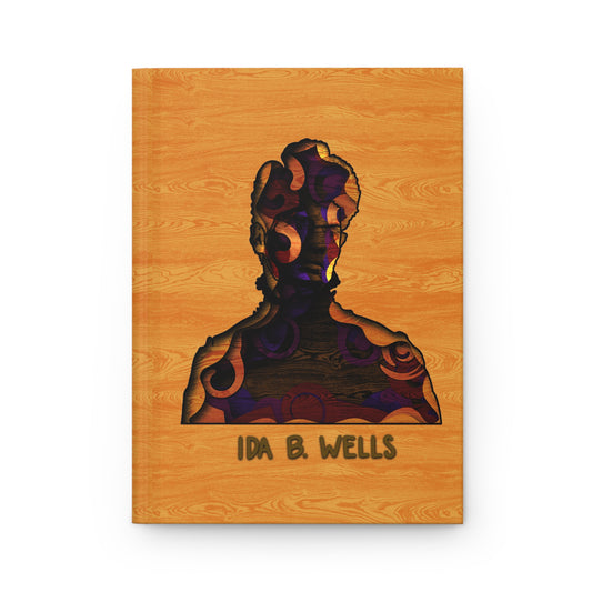 Carved Legacy: Ida B Wells Lined Journal