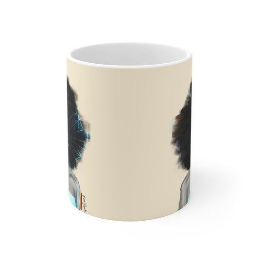 Glitchy Girl mug