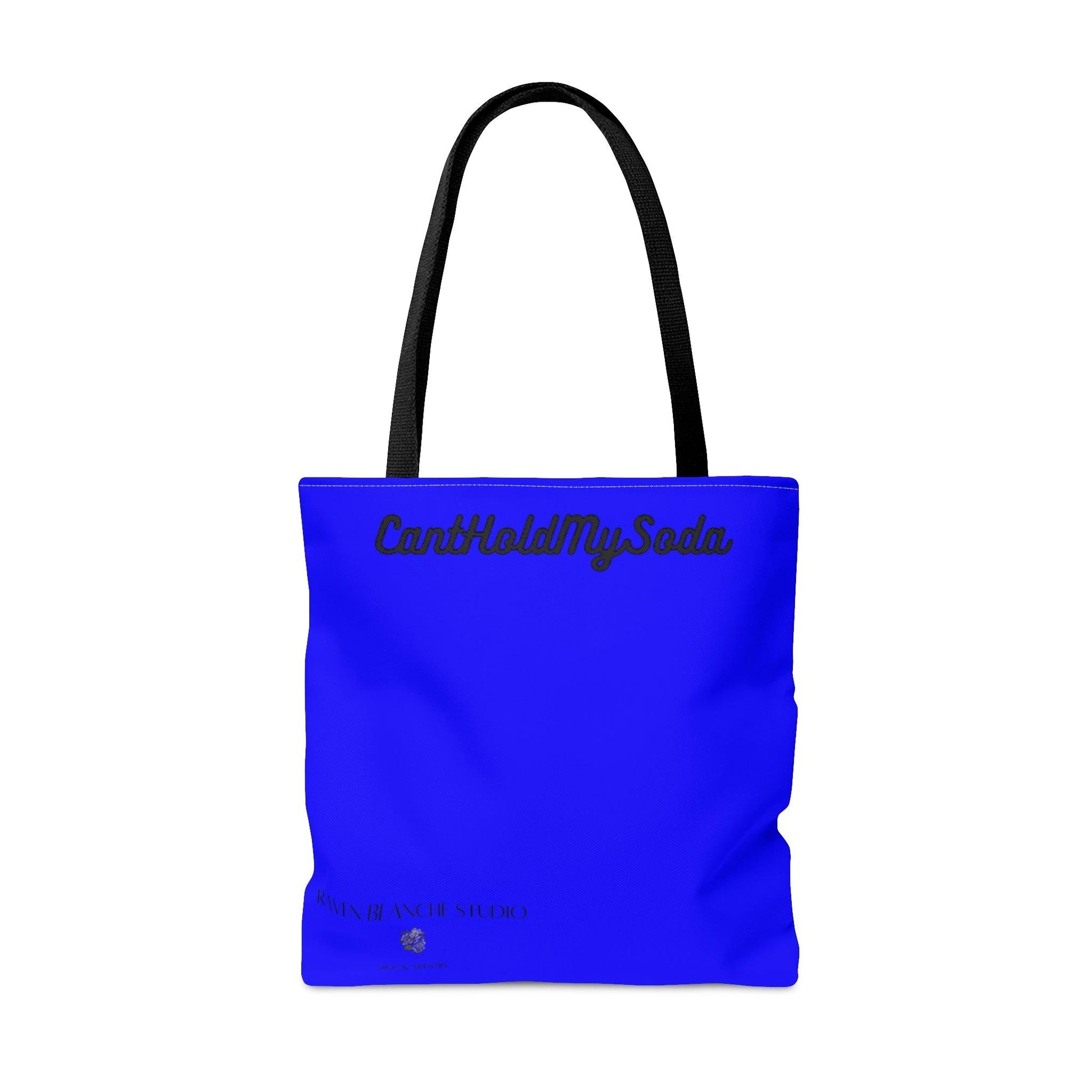 CantHoldMySoda Tote Bag - Raven Blanche Studio