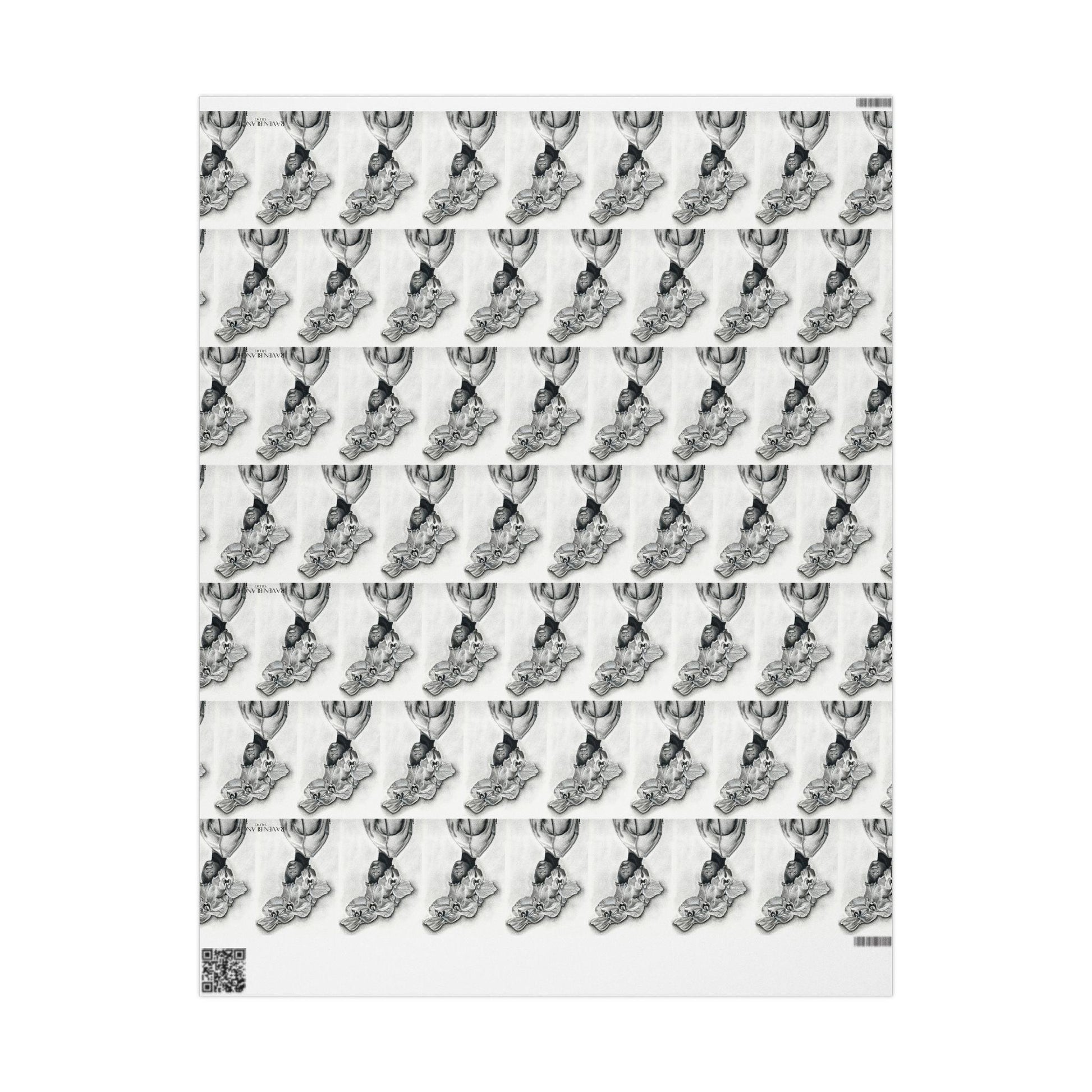 Mystical Gaze wrapping paper - Raven Blanche Studio