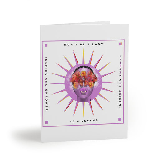 Don't be a lady card