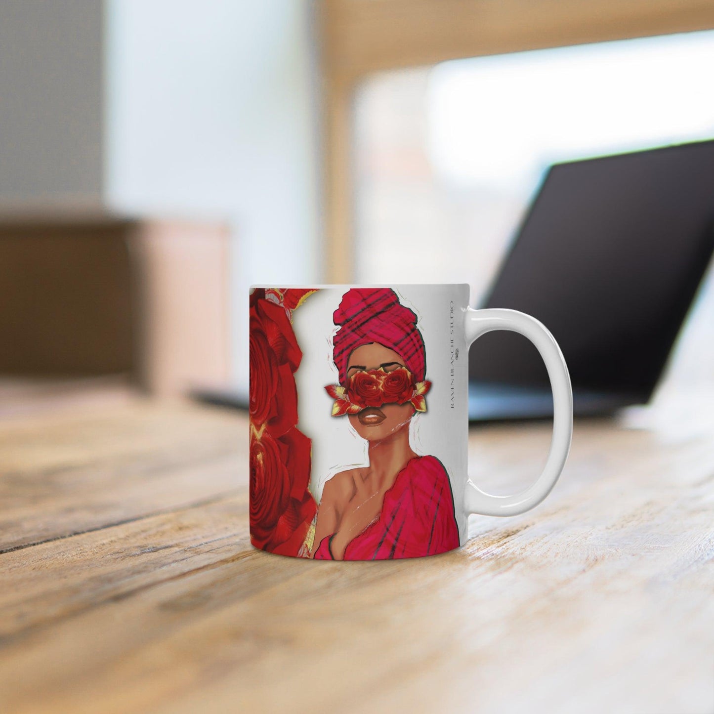 seeme coffee mug - Raven Blanche Studio