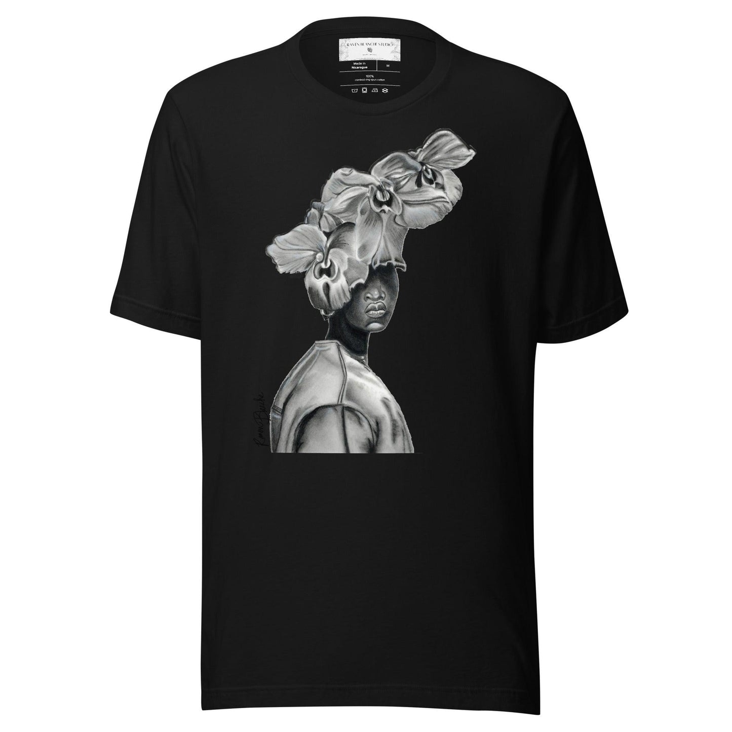 Mystical Gaze Unisex t-shirt - Raven Blanche Studio