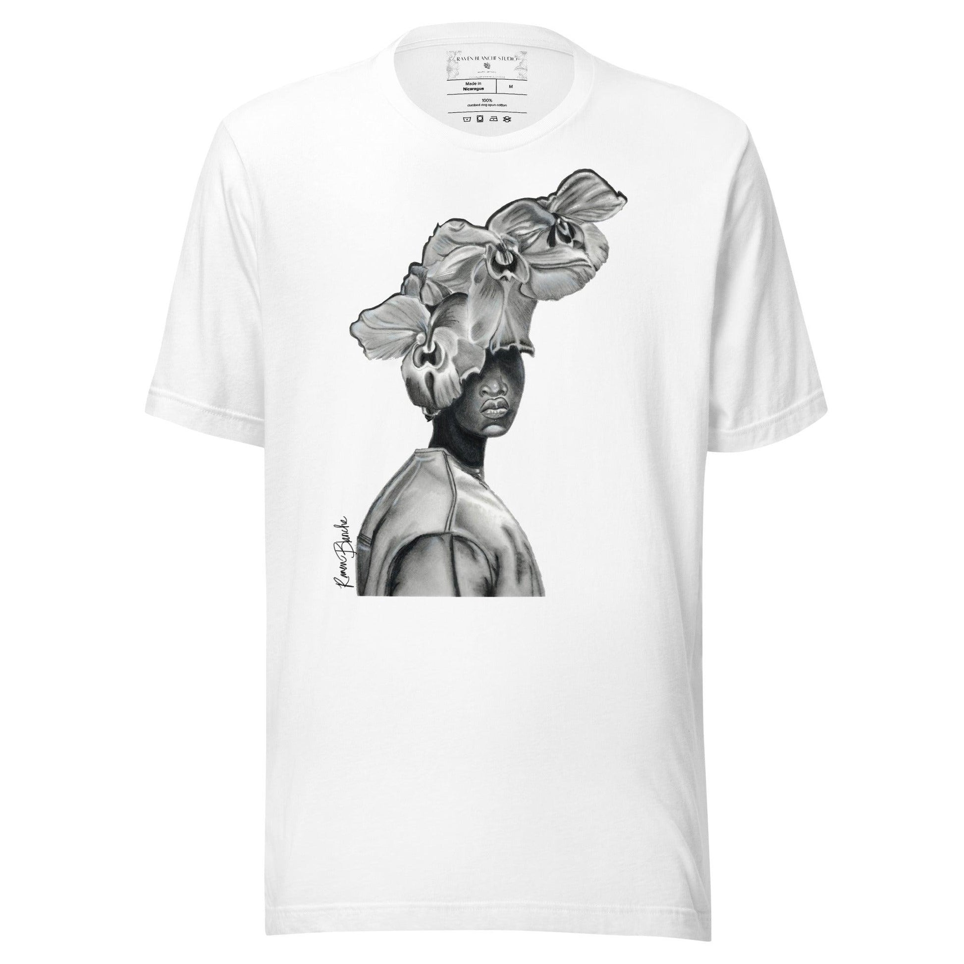 Mystical Gaze Unisex t-shirt - Raven Blanche Studio