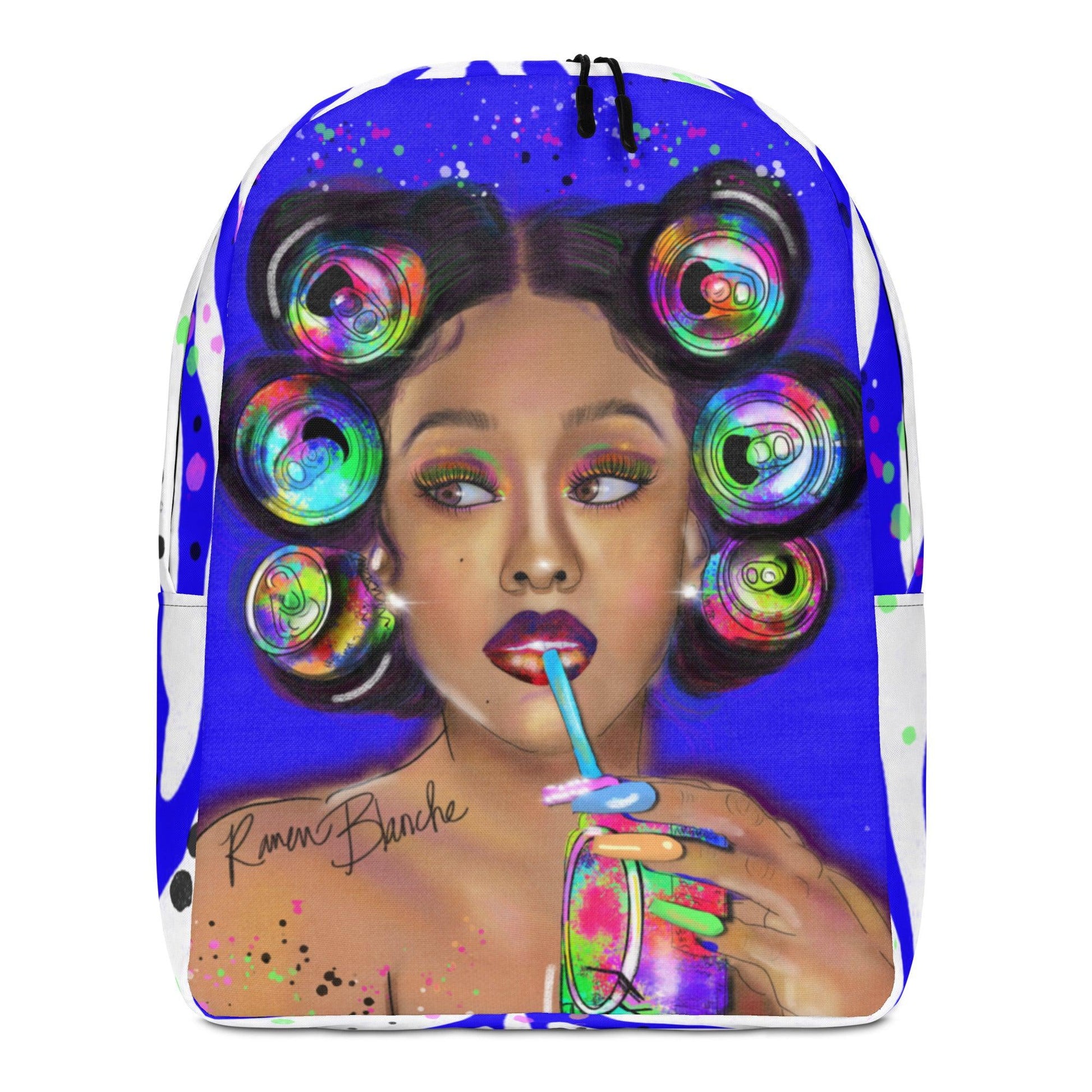 #CantHoldMySoda backpack - Raven Blanche Studio