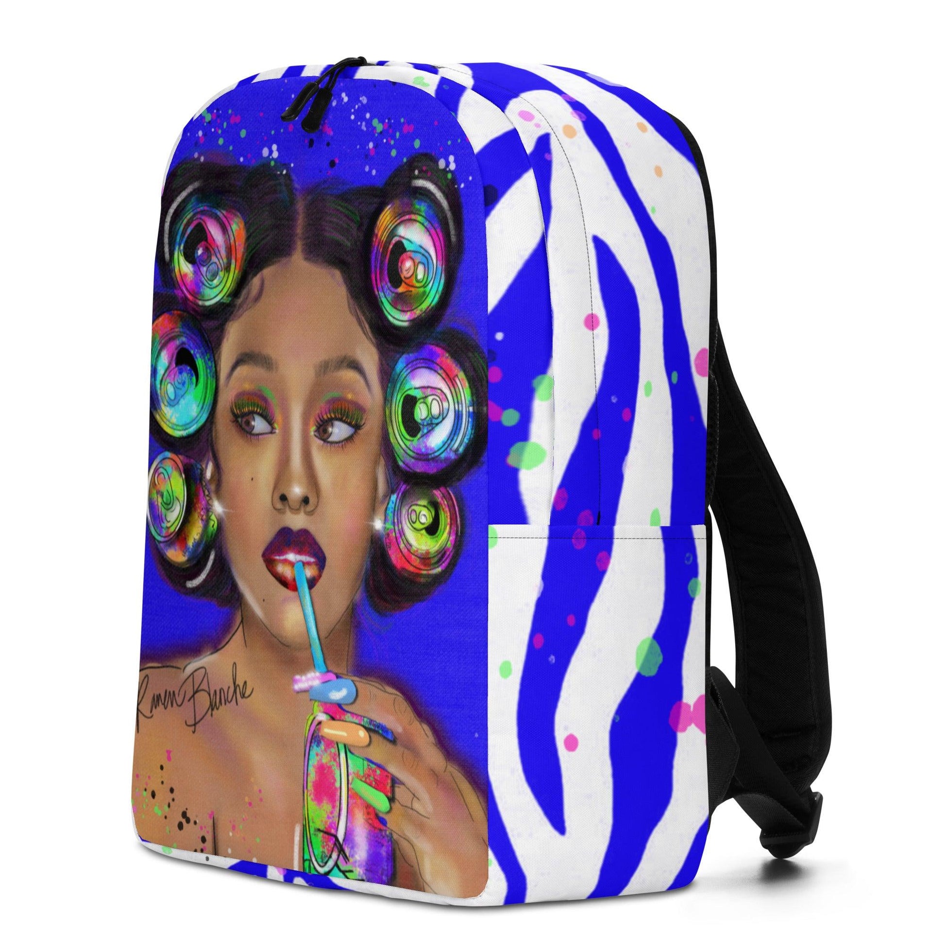 #CantHoldMySoda backpack - Raven Blanche Studio